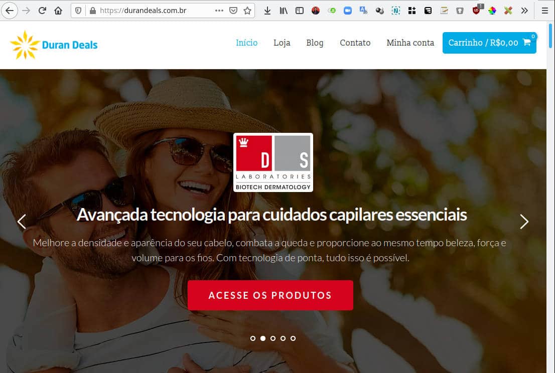 Site profissional com email e domínio próprio