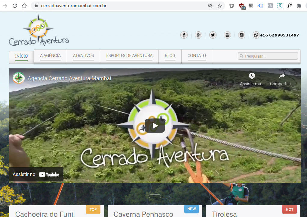 Site profissional com email e domínio próprio